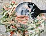 野菜とちくわの米粉チヂミ作り方5写真