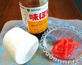紅生姜とポン酢だけ！大根酢☆作り方1写真