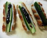 竹輪ときゅうりの味噌ポークロールソテー作り方2写真