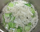 チンゲン菜とえのきの中華風和え作り方6写真