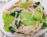 チンゲン菜とえのきの中華風和え作り方9写真