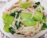 チンゲン菜とえのきの中華風和え作り方9写真