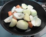 チキンとゴロゴロ野菜のトマト味噌カレー作り方3写真