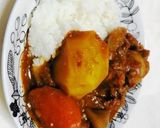 チキンとゴロゴロ野菜のトマト味噌カレー作り方8写真