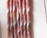 アスパラの肉巻き#米粉活用作り方4写真