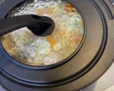 春キャベツと鶏肉の和風シチュー作り方6写真
