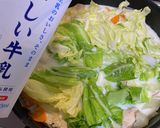 春キャベツと鶏肉の和風シチュー作り方7写真