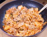 豚キムチ焼きそば☆これはうまい♪作り方4写真