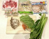 簡単　野菜たっぷり中華丼作り方1写真