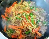 美味しくヘルシー牛肉コンニャクチャプチェ作り方10写真
