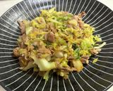 春キャベツとあみエビの変わりとん平焼き風作り方5写真