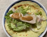 ブランチに！手抜きピタパン風 #米粉活用作り方8写真
