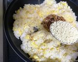 焦がし醤油で・チャーハン作り方3写真