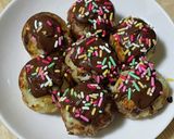 米粉でもちもち♪まんまるチョコ焼き作り方4写真