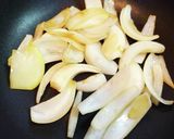 ひとくちコンロで満足新玉ねぎ豚の生姜焼き作り方6写真