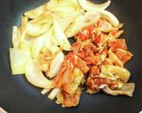 ひとくちコンロで満足新玉ねぎ豚の生姜焼き作り方7写真