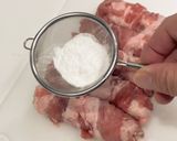 米粉活用♡チーズちくわ肉巻き作り方5写真