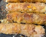 米粉活用♡チーズちくわ肉巻き作り方7写真