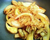 ひとくちコンロで満足新玉ねぎ豚の生姜焼き作り方11写真