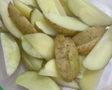 米粉でカリッと チーズのオーブンポテト作り方2写真