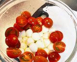 三つ葉の和風カプレーゼ♪作り方1写真