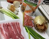 米粉と新玉ねぎのチヂミ作り方1写真