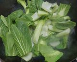 米粉活用青梗菜炒め(クリーム煮)作り方2写真