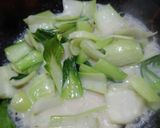 米粉活用青梗菜炒め(クリーム煮)作り方5写真