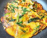 タレ不要！米粉で簡単！ニラキムチチヂミ作り方6写真