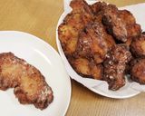 大鶏排(ダージーパイ)風唐揚げ作り方7写真