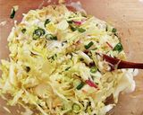 米粉でヘルシーふわふわお好み焼き作り方2写真