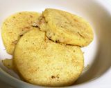 BLW離乳食☆もっちり米粉お好み焼き作り方6写真