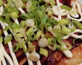 米粉でヘルシーふわふわお好み焼き作り方7写真