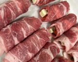 豚肉巻き×チーズ甘辛焼き☆作り方3写真
