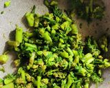 フキノトウの茎の煮浸し作り方7写真