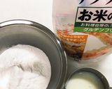 米粉でホットケーキ♪作り方1写真