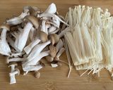 めんつゆで簡単!厚揚げのキノコあんかけ作り方1写真