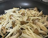 めんつゆで簡単!厚揚げのキノコあんかけ作り方6写真