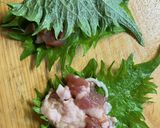 豚肉の大葉巻き揚げ作り方2写真