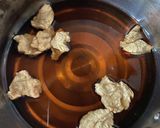 大豆ミートで肉蕎麦作り方1写真