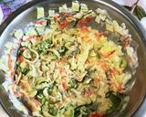 米粉で作ったお好み焼き作り方1写真