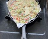 米粉で作ったお好み焼き作り方2写真