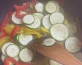 生ハムとズッキーニのパスタ作り方3写真