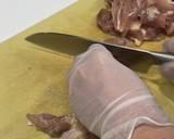 米粉活用♡絶品！鶏ももの唐揚げ作り方1写真