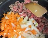 ミートソースドリア 【米粉活用】作り方1写真