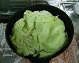 キャベツとベーコン、残り野菜の蒸し焼き作り方4写真