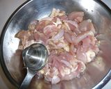 黒酢鶏作り方1写真