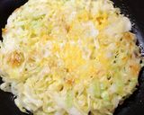 娘の大好物！米粉の染み染み～お好み焼き作り方12写真