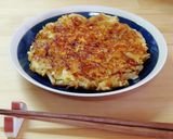娘の大好物！米粉の染み染み～お好み焼き作り方15写真