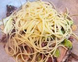 ホタルイカと春キャベツのオイルパスタ作り方7写真